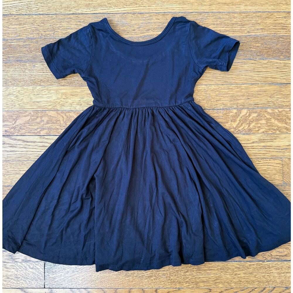 Kyte Girls' Black Skater Dress Size 2